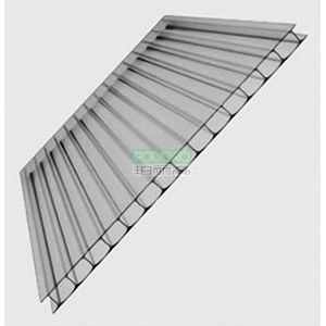 Feature Waterproof Multiwall Twin Wall Hollow PC Policarbonato Plastic Polycarbonate Sheets for Greenhouses Solar Powered