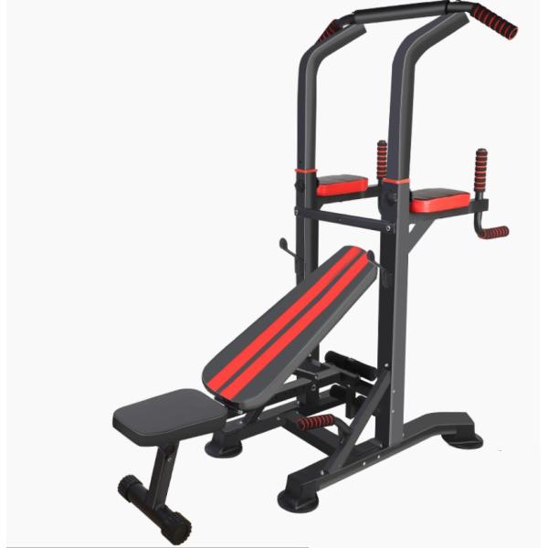 Quality Power Tower With Push-Up, Pull-Up, Utility Bench And Workout Dip Station For Home Gym Strength Training for sale