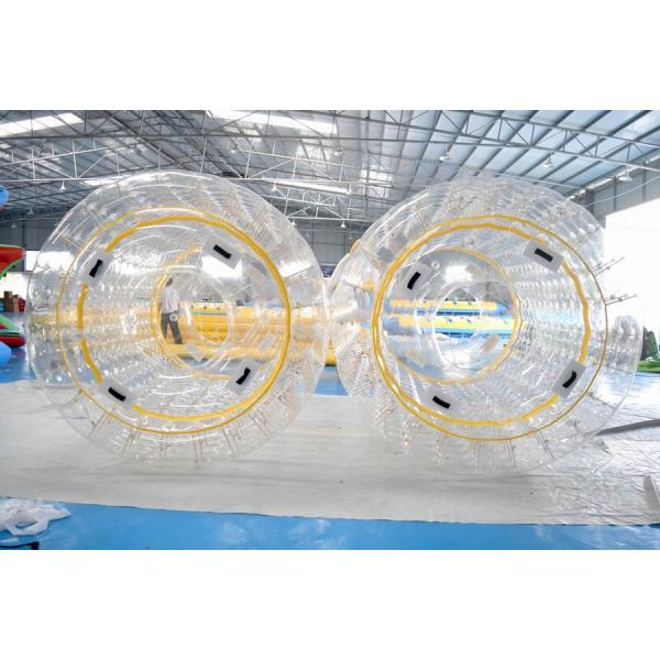 0.8mm/1.0mm PVC Material Transparent Inflatable Water Roller