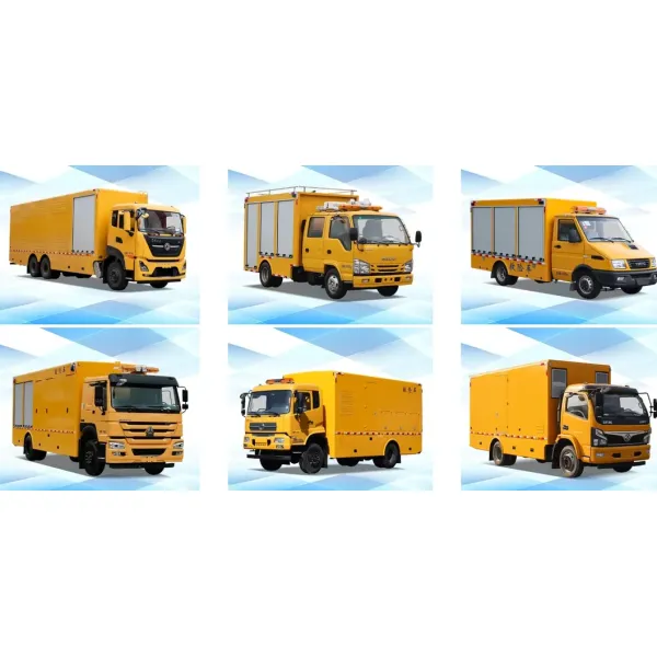 9-Seater Multifunctional Engineering Rescue Vehicle
