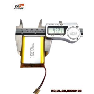 Ultra Thin Lithium Polymer Battery 114454P 3450mah 3.7V High Energy Density