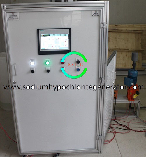 Large Split Type Modular Integrated Of 0.8 % Brine Electrolysis System