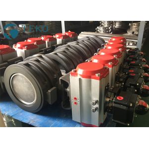 Wholesale Penumatic Actuator Two Offset High Temp Wafer Lug Type Butterfly Valve from china suppliers