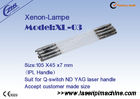 7mm Dia Nd Yag Laser Ipl Xenon Flash Lamp Suit for Qswitch ND YAG laser handle