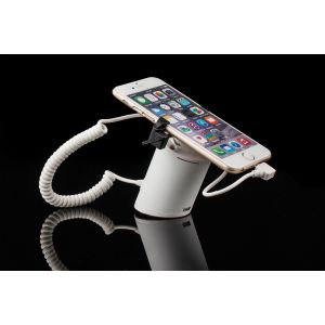 COMER anti-theft alarm devices smartphone clip stand for display for retail