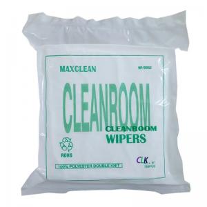 Wholesale Electronic Cleanroom Wipers 9x9 100 Lint Free Laser Sealed 100% Polyester from china suppliers