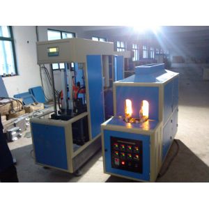 PET Semi - Auto Bottle Blowing Machine 0.1 - 3L Bottle Molding Machine For