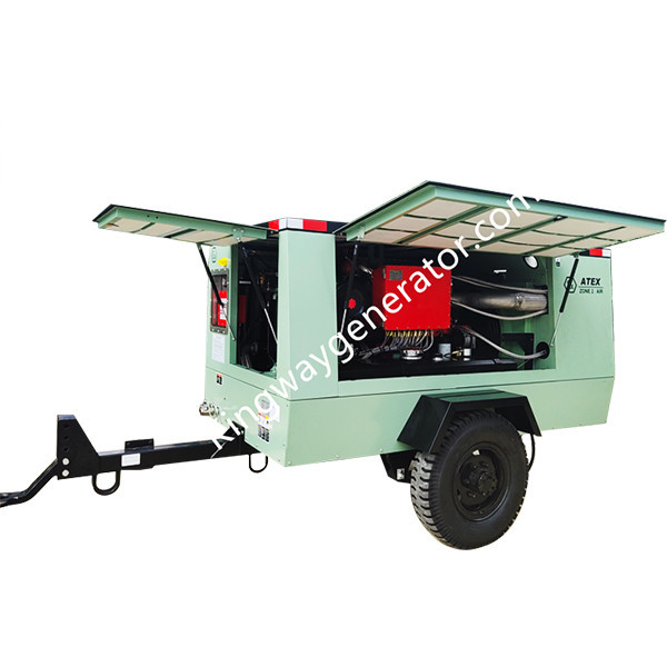 Quality ATEX Zone 2 Temp Class T3 Diesel industrial Generator Set Explosion Proof 250KVA for sale