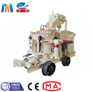 China KEMING Dedusting Shotcrete Gunite Machine 51mm With Sample Structure on sale