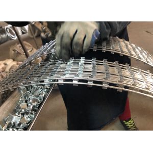 10kg Military Bto-11 Razor Barbed Wire With Central Reinforcement