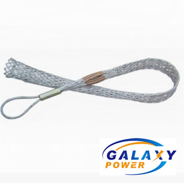 Quality One Head Cable Pulling Grips Mesh Sock Joints 30KN Transmission Line Accessories for sale