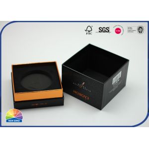 Luxury Rigid Shoulder Box Packaging Full Color Offset Printing Custom Glitter