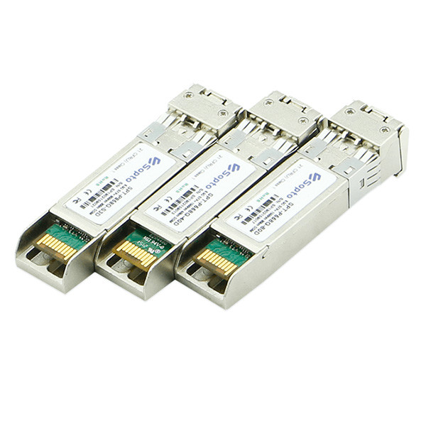 Quality SFP+ Fiber Optic Transceiver Duplex LC Interface For 8G/16G Fiber Channel Links for sale