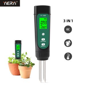 Farm Tool Soil Moisture Tester Digital EC Moisture Temperature Meter