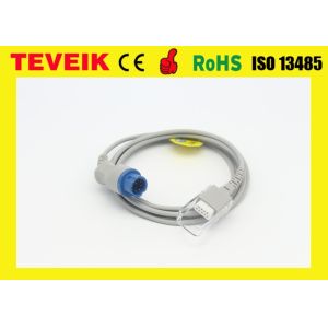 Factory Price Reusable Biolight Spo2 Sensor Extension Adapter Cable, Round 12pin
