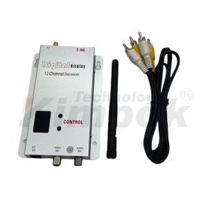 2.4GHz 10W Drone Video Transmitter and Receiver FPV Wireless AV VTX VRX