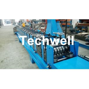 Auto Adjustable C Purlin Roll Forming Machine For Making 3 Profiles With 10-15m