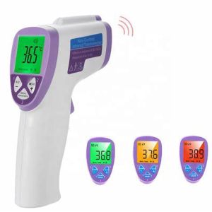 32*2 Memory Groups Infrared Forehead Thermometer 3 Colors Back Light Switchable