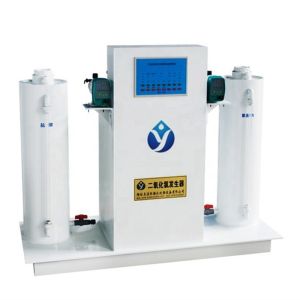 Electrolytic ClO2 Generator for Waste Water Treatment Negative Pressure Function
