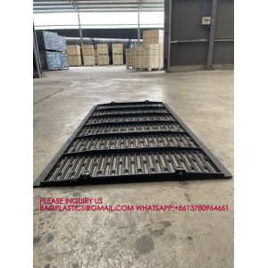 Sustainable Tuff Rigid American Cast Iron Pig Flooring For Pig Farrowing Crate &