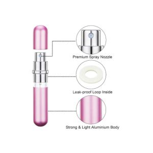ready to ship High quality 5ml 10ml Perfume bottle Pump lady Mini Portable