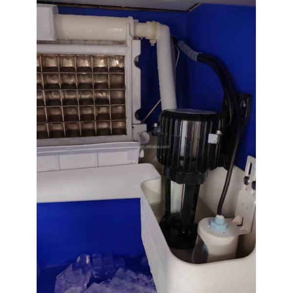 ICE-120P 55kg Per Day Cube Ice Maker Machine Commercial Stainless Steel Crystal Maquina De Gelo Em Barra