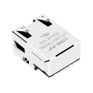 LPJ19911ADNL 10/100 Base-T Tab Up SMT RJ45 Jack Surface Mount Yellow/Green Led