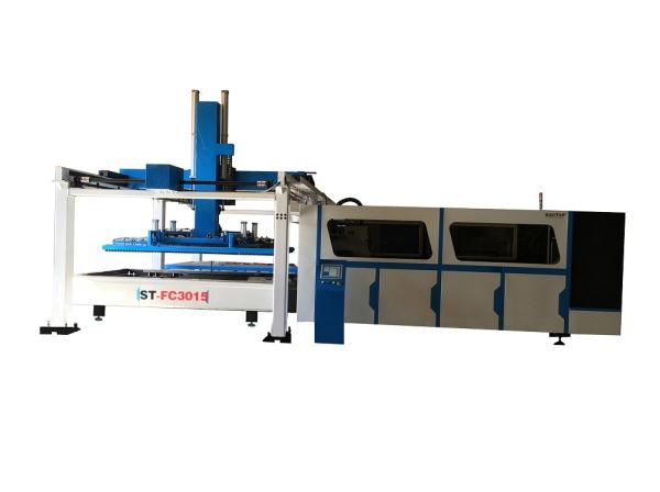 Quality Full automatic CNC metal fiber laser cutting machine with loading and unloading system for sale