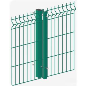 Electro Galvanized 3D Wire Mesh Fence Powder Coated Dia 3.0–6.0mm