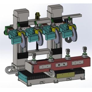 Computer Controlling Robotic Buffing Polishing Machines For Brass Faucet