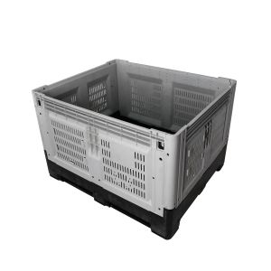 Folding plastic EU containers storage box for auto parts and foods