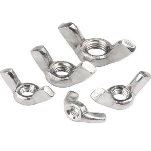M6 M8 Stainless Steel SS304 316 butterfly wing nuts DIN314