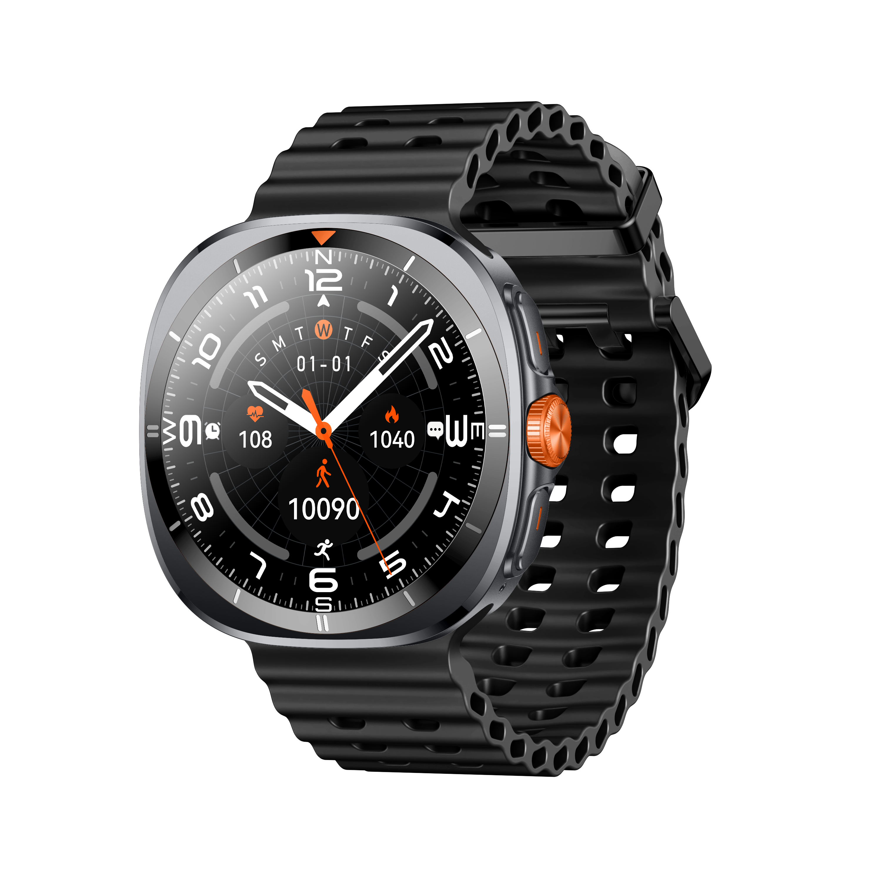 KW298PRO 1.43" AMOLED BT Calling Smart Watch with 100 Sport Modes