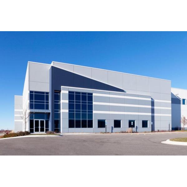 Steel Structure Prefabricated Workshop Sheds Environmentally Friendly OEM Design