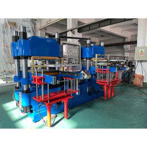 Mitsubishi PLC Control Plate Vulcanizing Machine For making Rubber Silicone