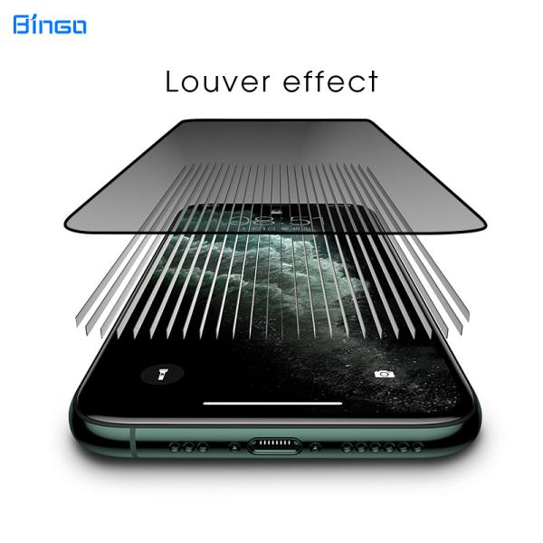 Anti Spy 18d Tempered Glass Privacy Screen Protector For Iphone