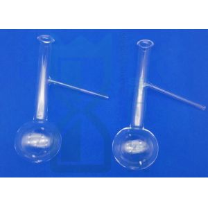 Custom 50-5000ML Quartz Glass Round Bottom Long Neck Flask