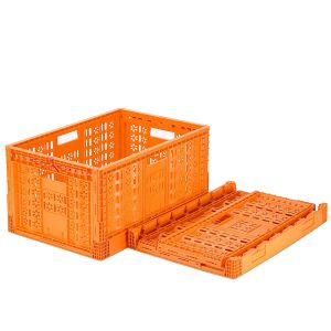 Foldable Collapsible Mesh Crate for Snack Plastic Folding Tomato Basket