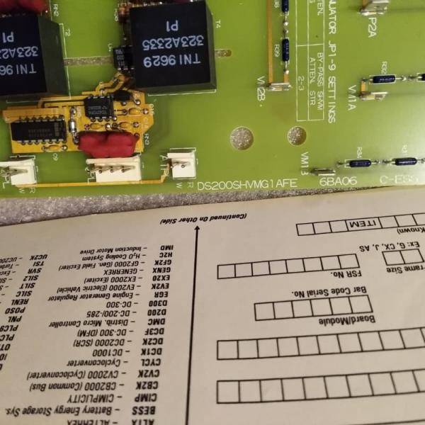 Wholesale GE DS200SHVIG1BFC SCR High Voltage Interface Board with SCR Bridge Interface Signal Conversion and 2kg Weight for Turbine Control from china suppliers