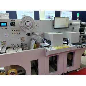 Digital Roll To Sheet Laser Die Cutter with Max 27m/min Cutting Speed and Max