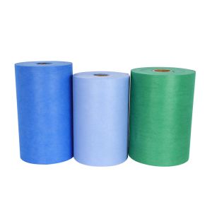 Wholesale Polypropylene Non Woven Fabric Raw Material For Shoe Cover Isolation Gown from china suppliers