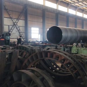 High Quality Spiral Culvert Pipe Machine Spiral-seam Pipe Spiral Steel Pipe
