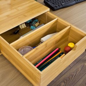 newest bamboo coffee pod drawer k cup drawer