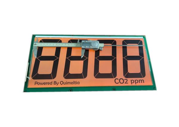 Quality TN Transflection Lcd Segment Display 400mA Positive ST7065C 7 Segment Lcd Monitor for sale