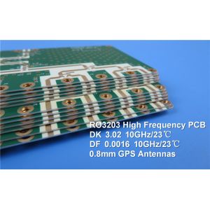 Wholesale RO3203 PCB 2-Layer 60mil | Immersion Gold | ceramic-filled laminates reinforced with woven fiberglass from china suppliers