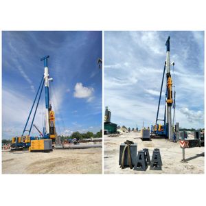 High Productivity Pile Driving Hammer Low Fuel Consumption Fast Blow Rate