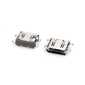 usb 3.1 type c connector 16pin Sinking 1.6mm SMT Female USB Port 16PIn C-Type