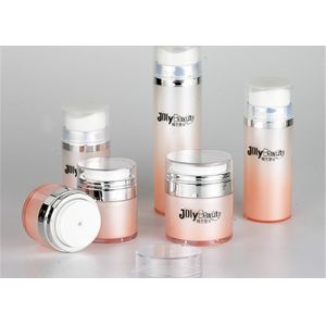 Wholesale Render orange cover head transparent bottle body cylinder Empty Makeup Containers from china suppliers