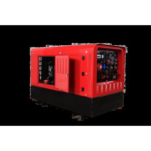 Lianwai H400-Ⅱ 400A Pipeline Dual Welding Generator With Two-wheel Trailer