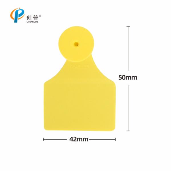Quality Marking Tool Waterproof Cattle Ear Tags For Positive Identification Easy To Use for sale